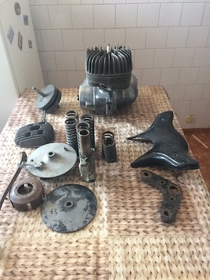 Vand piese de motocicletă MZ 125 model 1960 - imagine 3