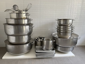 Oale-tăvi-geneuri profesionale inox horeca   diverse dimensiuni 
