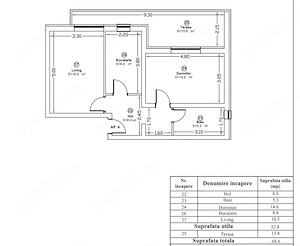 Proprietar vand apartament 2 camere   Giroc (Aleea cu Plopi, 2024) - imagine 10