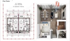 Duplex intreg 8 camere, LA ROSU, de vanzare in Sacalaz, la intrare - imagine 4