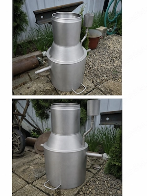 Cazan inox perete dubla