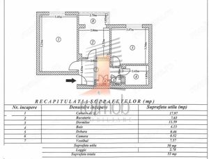 Apartament 2 camere decomandat, etajul 1 4, zona Aviatiei - imagine 8