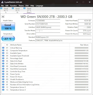 SSD 2TB WD Green M.2 2280 PCIe4 x4 NVMe 64Gbps - imagine 2