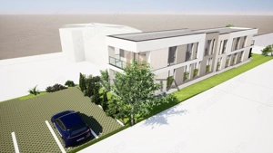 Duplex cu teren de 320 mp!