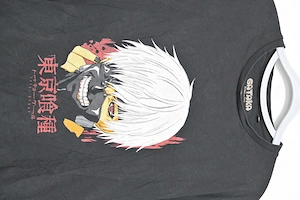 Tricou Tokyo Ghoul XL   negru, anime Kaneki Ken, Gataka, unisex streetwear, Y2K