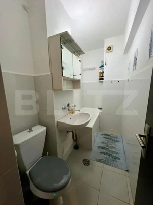 Garsoniera, 27 mp, AC, parter, zona Centrala - imagine 6