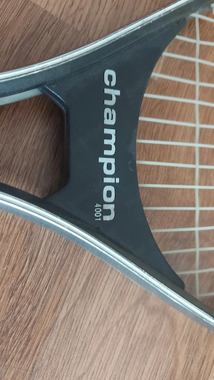Rachetă tenis Champion  4001  Ediție limitată de colecție. Made in USA. Racordaj nou