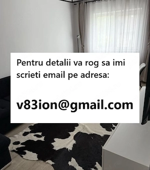in BACAU chirie apartament cu 2 camere cu centrala pe gaz