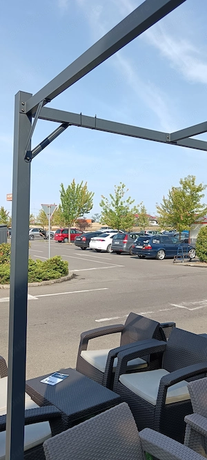 Vand Pergola   Terasa Noua   Dimensiune 3 X 3  - imagine 2