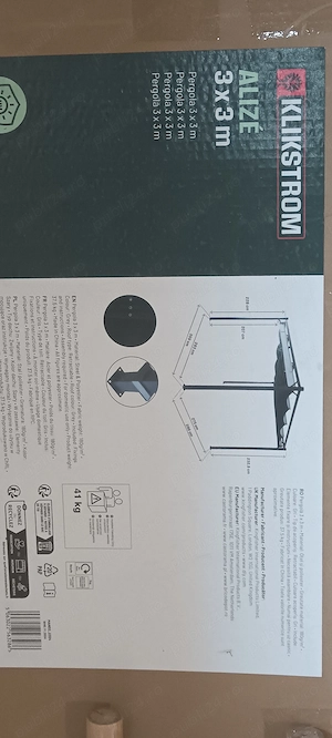 Vand Pergola   Terasa Noua   Dimensiune 3 X 3  - imagine 5