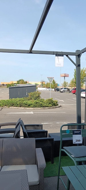 Vand Pergola   Terasa Noua   Dimensiune 3 X 3  - imagine 4