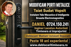 Modificari Porti Metalice Reparatii Usi 