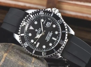 CEAS ROLEX SUBMARINER Silver&Black Silicone Edition NOU 2026 !!!