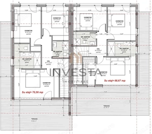 Teren cu autorizatie pentru 2 duplexuri, 4 unitati locative! - imagine 5