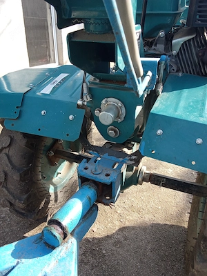 Vând motocultor DKD 1100D NEW-1, 18cp, cu semiremorcuță, cu o axă, atașată. Se vinde și separat. - imagine 7