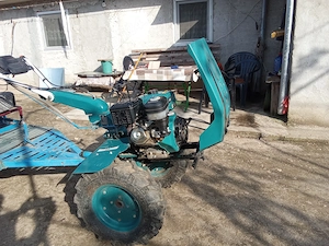 Vând motocultor DKD 1100D NEW-1, 18cp, cu semiremorcuță, cu o axă, atașată. Se vinde și separat. - imagine 10