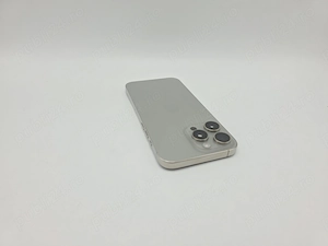 iPhone 16 Pro Max 256 Gb Natural Titanium Neverlocked 96% Sanatate Baterie Stare Buna - imagine 4