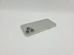 iPhone 16 Pro Max 256 Gb Natural Titanium Neverlocked 96% Sanatate Baterie Stare Buna - imagine 5