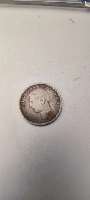 Moneda 1 leu Carol I