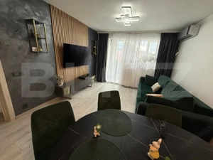 Apartament 2 camere, decomandat, cu balcon, mobilat si utilat, aer conditionat - imagine 2