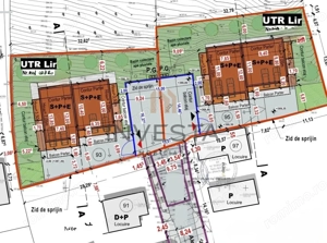 Teren cu autorizatie pentru 2 duplexuri, 4 unitati locative! - imagine 2