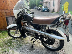 De vânzare motocicletă vintage Mobra Hoinar an fabricație 1984, motor pe benzină de 50 cm .  - imagine 6