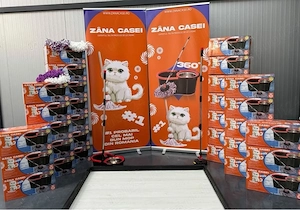 Rollup publicitar cu sistem, husa si grafica inclusa 85x200cm
