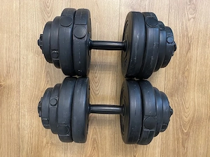 Set gantere reglabile 28 KG (2 x 14 KG)