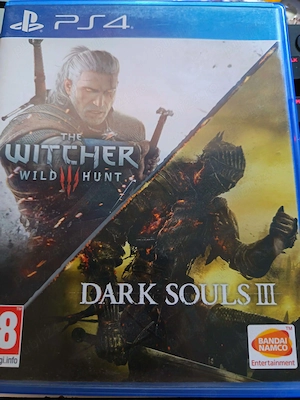 Joc PS4 Witcher 3,Dark Souls 3.Accept si schimb.
