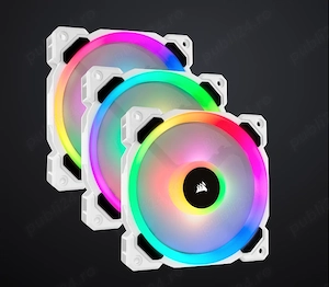 Ventilatoare Corsair LL120 white - triple pack