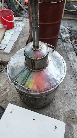 Cazan de tuica din inox