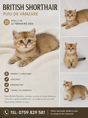 British Shorthair Golden 