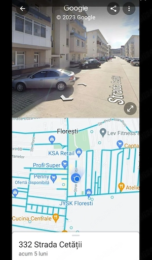 Vand apartament  Floresti 60mp cu parcare ,mobilat si utilat  - imagine 7