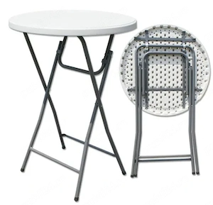 ! SUPER OFERTA ! Masa pliabila cocktail HDPE, standing