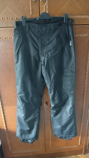 Pantalon iarna de schi barbati CRIVIT thinsulate 3m, nr 52, negru