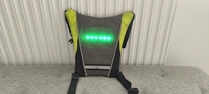 Vesta LED semnalizare cu telecomanda si acumulator 