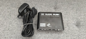 Decodor audio digital 5.1 Dolby DTS AC-3 convertor optic la analogic RCA pe 5.1 canale