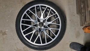 Vand jante+cauciucuri de vara aliaj Al+Mg pe 19'' pentru BMW seria 3, 5, 7 model special - imagine 3