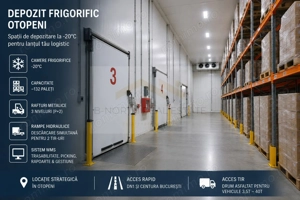 Depozitare frigorifică Otopeni | Acces rapid DN1 și Centura  | Camere -20°C - imagine 1