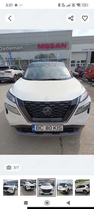 Nissan X-Trail unic proprietar - GARANȚIE 2028