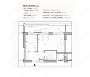 Studio 50.56 mp intr-un ansamblu cu 0% Comision la Achiziție
