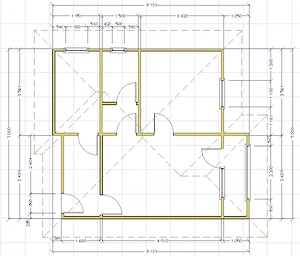 Vând apartament 2 camere, parter, semidecomandat, 52 mp, ultracentral - imagine 2