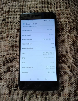 Huawei Honor 8 32GB android 8 - imagine 3