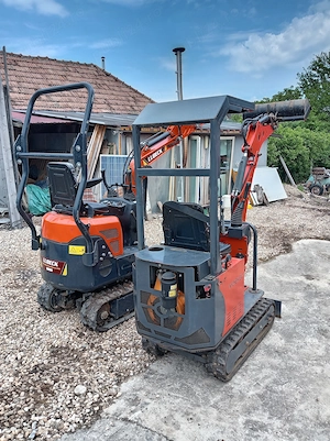 Miniexcavatoare NOI 1000 kg - 1200 kg  - imagine 3