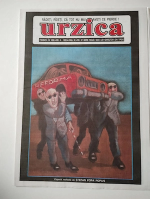356. Revista de umor, Urzica nr. 4, 1999