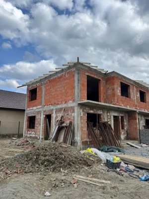 Duplex de vanzare, 124 mp, la rosu  - imagine 5