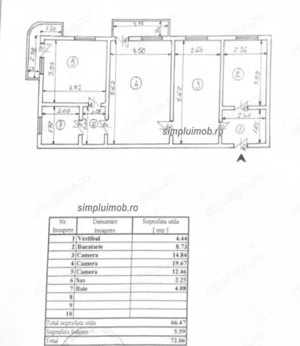 3 camere Teiul Doamnei - imagine 12