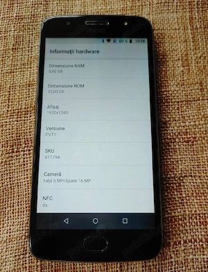 Motorola G5S 32GB android 8 - imagine 3