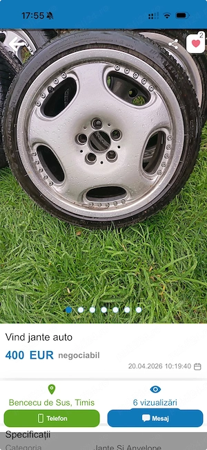 Vind jante  auto