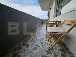 Apartament semidecomandat cu 2 camere, mobilat si utilat, parcare, zona Terra - imagine 11